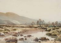 RIVER IN THE GLENS by Maurice Canning Wilks ARHA RUA at Ross's Online Art Auctions