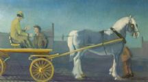 HORSE & CART by John Jobson at Ross's Online Art Auctions
