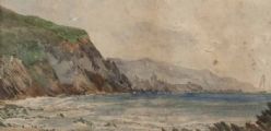 SEASCAPE by Rowland Hill RUA at Ross's Online Art Auctions