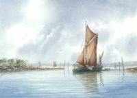 SETTING SAIL by Alan Whitehead at Ross's Online Art Auctions
