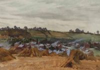 HARVEST by William Docherty Weir at Ross's Online Art Auctions
