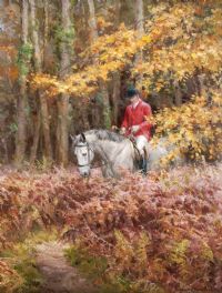 THE HUNTSMAN by Rosemary Sarah Welch at Ross's Online Art Auctions