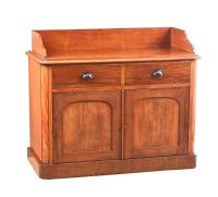 VICTORIAN GALLERY BACK SIDE CABINET at Ross's Online Art Auctions