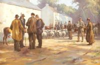 SEALING THE DEAL by Donal McNaughton at Ross's Online Art Auctions