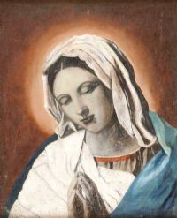THE VIRGIN MARY by Valentino Trenz at Ross's Online Art Auctions