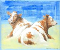 TWOSOME by Sylvia Parkinson Brown at Ross's Online Art Auctions