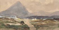ERRIGAL, DONEGAL by Rowland Hill RUA at Ross's Online Art Auctions