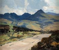 GOAT FELL, ISLE OF ARRAN by Gerald J.A. Carson at Ross's Online Art Auctions