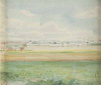 LANDSCAPE by George Campbell RHA RUA at Ross's Online Art Auctions