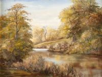 THE TURN IN THE RIVER by Elmo De W. Orr at Ross's Online Art Auctions