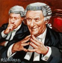 BARRISTERS by Roy Wallace at Ross's Online Art Auctions