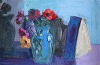 FLOWERS & IRON by Brian Ballard RUA at Ross's Online Art Auctions