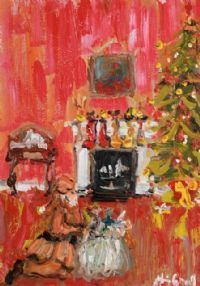 CHRISTMAS EVE by Marie Carroll at Ross's Online Art Auctions