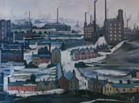 CITYSCAPE by Laurence Stephen Lowry RA at Ross's Online Art Auctions
