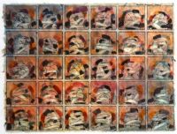 BANDAGED HEADS by Charles Harper RHA at Ross's Online Art Auctions