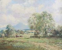 SUMMER AFTERNOON, SEAFORDE by Maurice Canning Wilks ARHA RUA at Ross's Online Art Auctions
