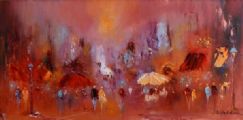 EVENING AMBER by Carol Ann Waldron at Ross's Online Art Auctions