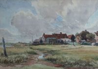 FARM BUILDING by Charles H. Smith at Ross's Online Art Auctions