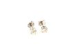 PAIR OF 18CT WHITE GOLD & DIAMOND STUD EARRINGS at Ross's Online Art Auctions