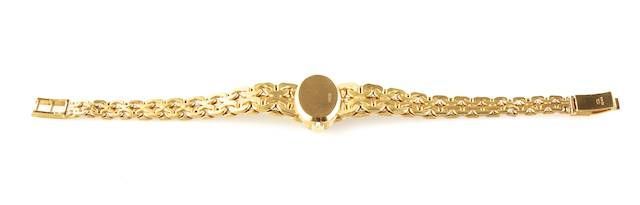 LADY'S 18CT GOLD OMEGA WRIST WATCH at Ross's Online Art Auctions