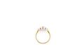 18CT GOLD & DIAMOND THREE STONE RING at Ross's Online Art Auctions