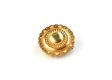 15CT GOLD EMBOSSED VICTORIAN CIRCULAR BROOCH at Ross's Online Art Auctions