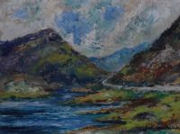 LAKE IN THE MOURNES by Max Maccabe HRUA FRSA at Ross's Online Art Auctions