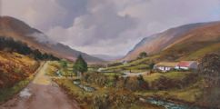 GLENGESH, DONEGAL by Denis Thornton at Ross's Online Art Auctions
