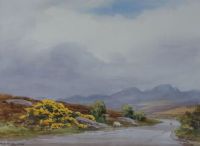 LOUGH SALT MOUNTAINS, DONEGAL by Robert Egginton at Ross's Online Art Auctions