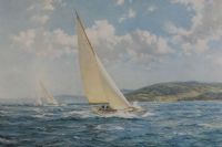 RACING WINGS by Montague Dawson at Ross's Online Art Auctions