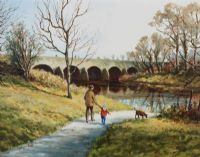 SHAW'S BRIDGE by Gerald Walby at Ross's Online Art Auctions