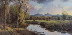 LATE SUMMER by William Cunningham at Ross's Online Art Auctions