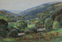 LOOKING DOWN GLENSHESK by Robert Cresswell Boak ARCA at Ross's Online Art Auctions