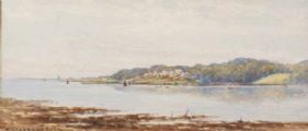 STRANGFORD FROM PORTAFERRY by Robert Cresswell Boak ARCA at Ross's Online Art Auctions