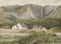 FARMSTEAD by Joseph William Carey RUA at Ross's Online Art Auctions