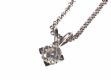 CHOPARD 18CT WHITE GOLD & DIAMOND PENDANT ON 18CT WHITE GOLD CHAIN at Ross's Online Art Auctions
