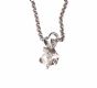 CHOPARD 18CT WHITE GOLD & DIAMOND PENDANT ON 18CT WHITE GOLD CHAIN at Ross's Online Art Auctions