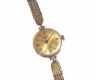 LADY'S 9CT GOLD ROTARY WRIST WATCH WITH JEWEL MOVEMENT & 9CT GOLD MESH STRAP at Ross's Online Art Auctions