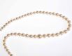 STRING OF GRADUATED CULTERED PEARLS WITH 9CT GOLD & SEED PEARL CLASP at Ross's Online Art Auctions