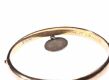 15CT ROSE GOLD HOLLOW BANGLE at Ross's Online Art Auctions