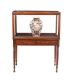 VICTORIAN MAHOGANY DISPLAY CABINET at Ross's Online Art Auctions