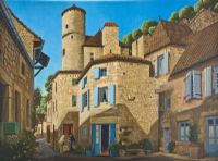 LHERM, FRANCE by George Callaghan at Ross's Online Art Auctions
