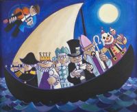SHIP OF FOOLS by George Callaghan at Ross's Online Art Auctions