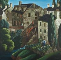 THE WATER WHEEL by George Callaghan at Ross's Online Art Auctions