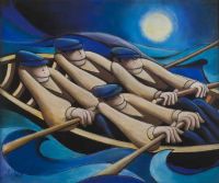 ROWERS by George Callaghan at Ross's Online Art Auctions