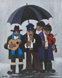 READY, ONE, TWO, THREE..... by George Callaghan at Ross's Online Art Auctions