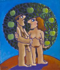 ADAM & EVE by George Callaghan at Ross's Online Art Auctions