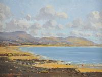 ATLANTIC DRIVE, DONEGAL by David Overend at Ross's Online Art Auctions