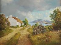 TOWARDS FANAD HEAD, DONEGAL by Denis Thornton at Ross's Online Art Auctions
