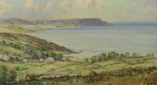 THE ANTRIM COAST by Rowland Hill RUA at Ross's Online Art Auctions